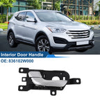 Rear Left Passenger Side Interior Door Handle for Hyundai Santa Fe (2013–2018) No. 836102W000