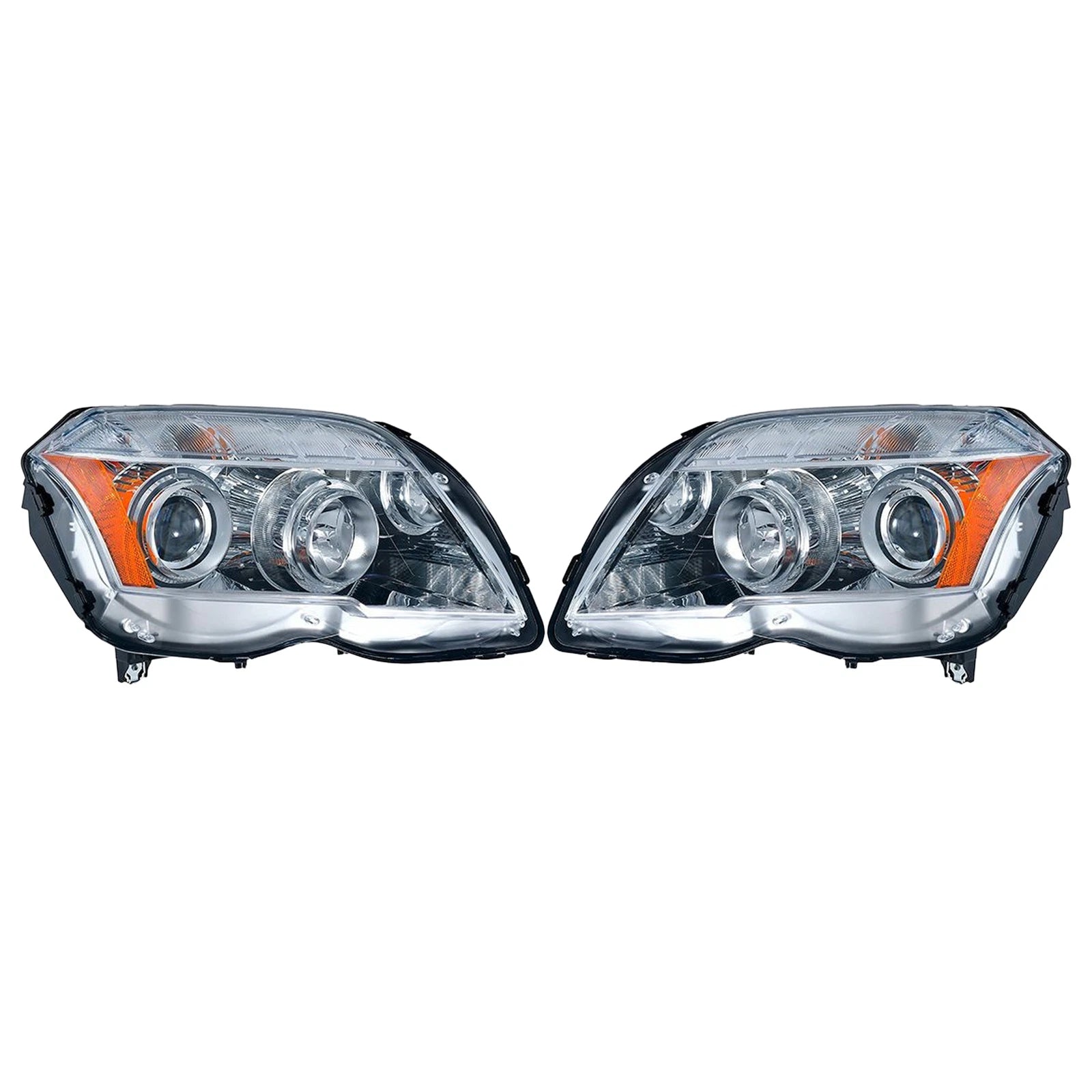 Set of 2 Hella Headlight Bulbs for X204 GLK250 GLK350 (2012–2015)