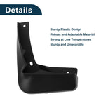 Set of 2 Mud Flaps Splash Guards for Volkswagen Golf 7 R-Line (2017–2018)