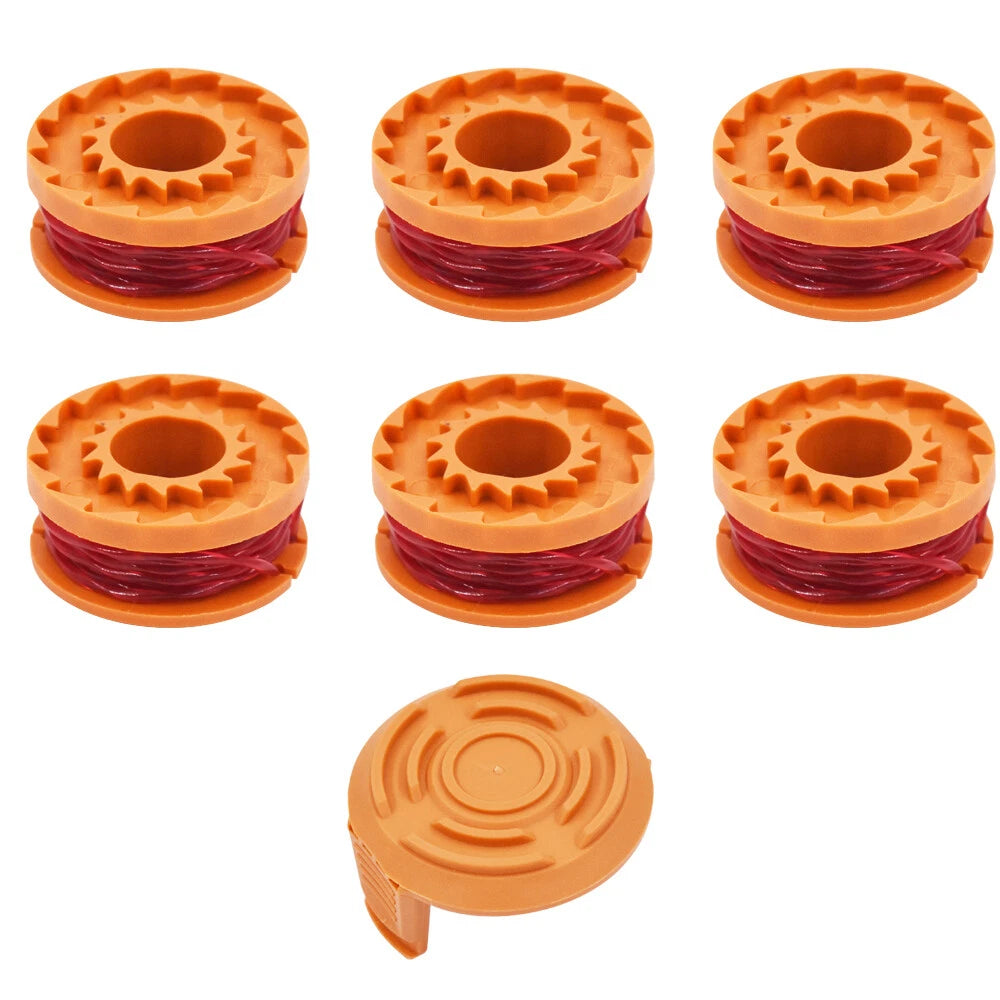 Set of 6 Spool Line for WORX WA0010 Grass Trimmer/Edger 10ft