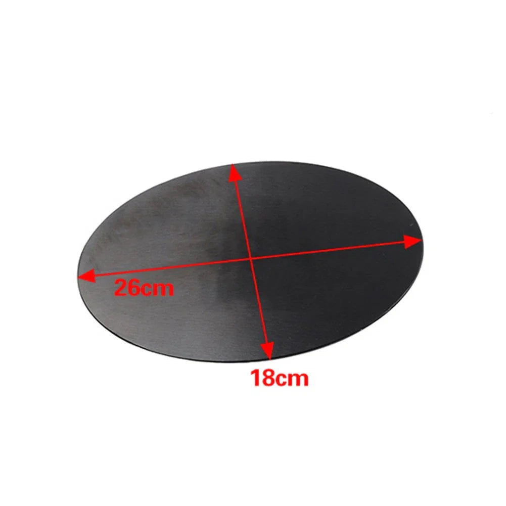 Custom Oval Aluminum License Plate for Motorbike