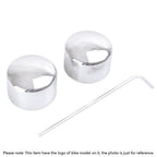 Front Axle Nut Covers for Harley Davidson & Choppers (Universal Fit) 1 Pair