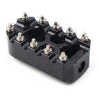 Anti-Skid Gear Brake Shift Peg Pedals for Harley (Universal, Black)