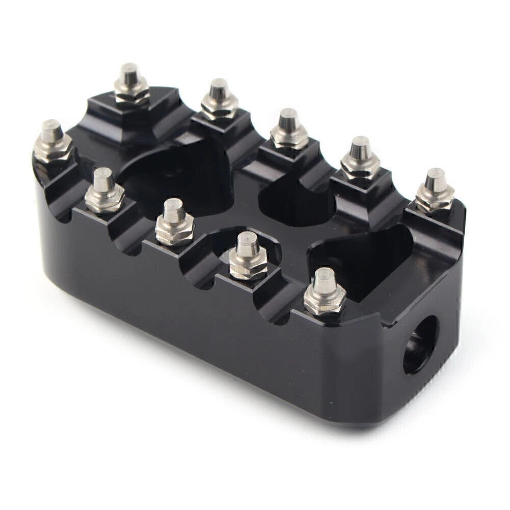 Anti-Skid Gear Brake Shift Peg Pedals for Harley (Universal, Black)