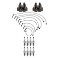 Set of 2 Ignition Coils & 8 Platinum TT Spark Plugs for Ford 4.6L V8