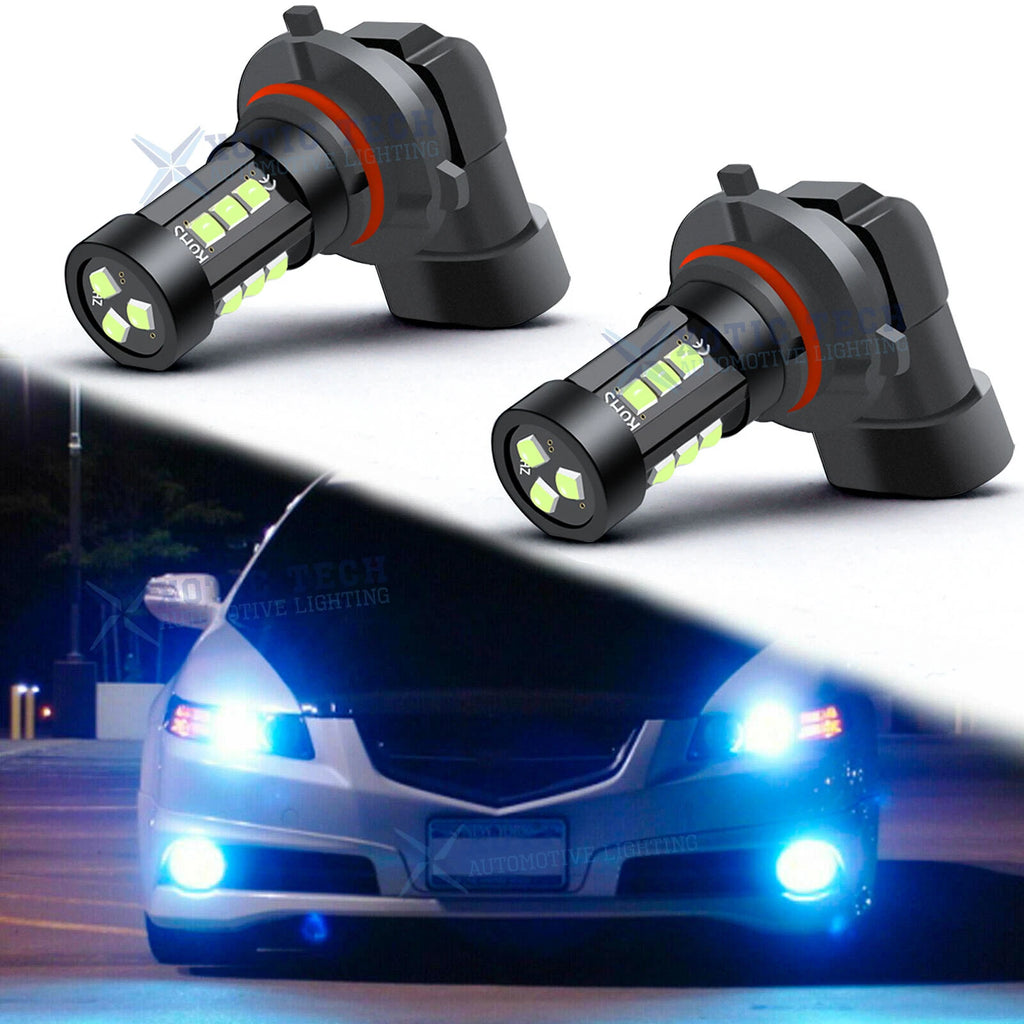 15-SMD Blue LED High Beam Headlight Bulbs for Honda Civic (2006–2018)
