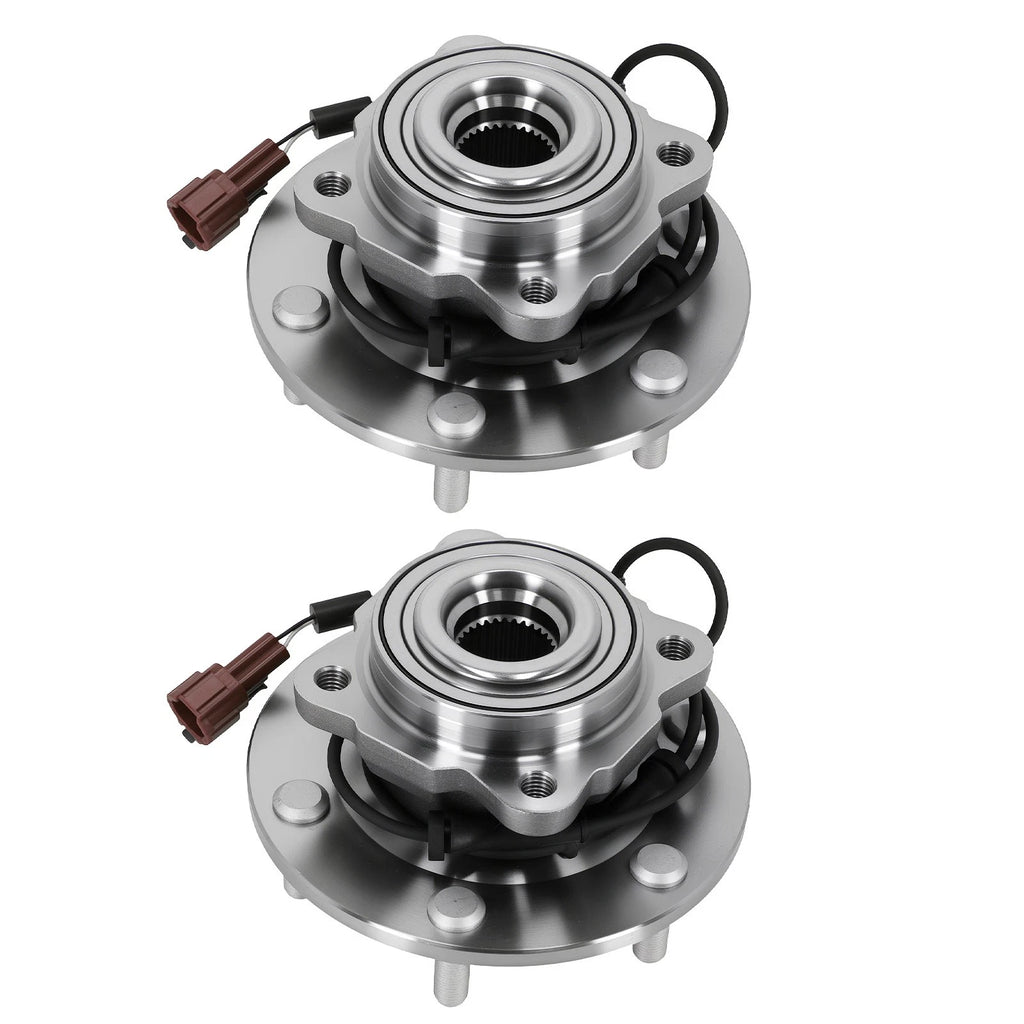 Set of 2 Rear Hub Assembly for Infiniti QX56 Nissan Armada Pathfinder BR930625