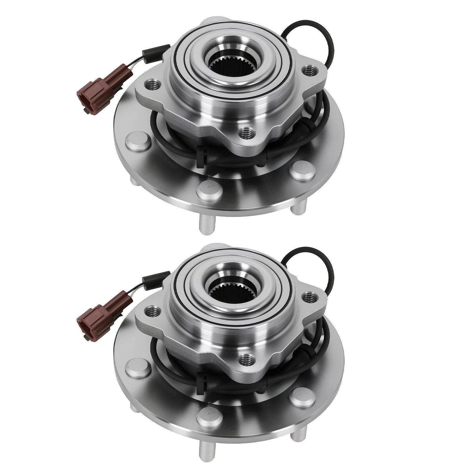 Set of 2 Rear Hub Assembly for Infiniti QX56 Nissan Armada Pathfinder BR930625