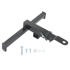 Trailer Hitch for EZGO RXV (2008–Present) Black Bumper Mount