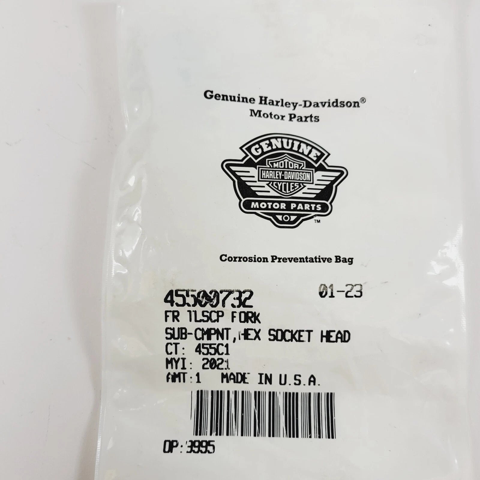 Front Right TLSCP Fork Sub-Component for Harley-Davidson (45500732)