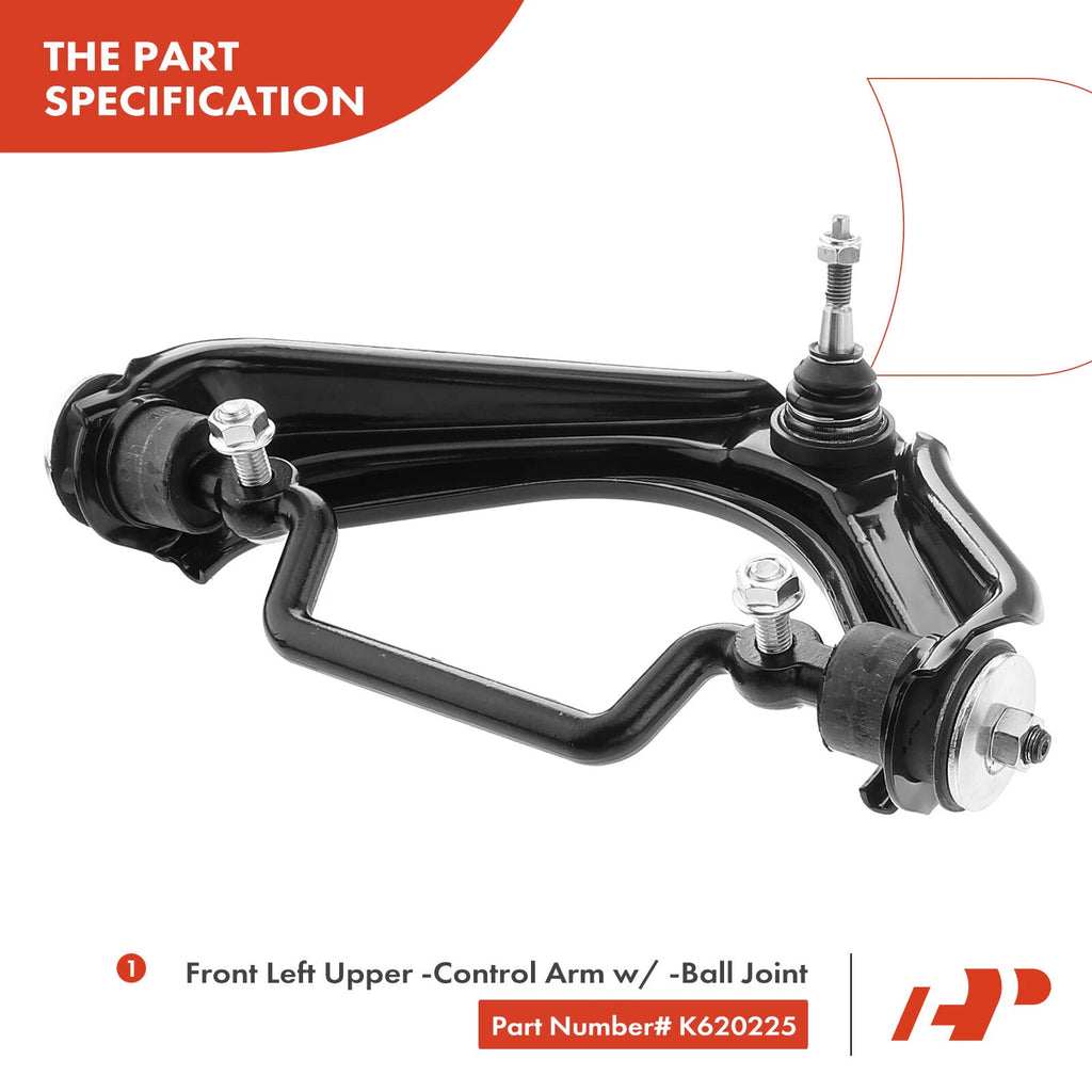 6x Front Upper Side Control Arm Tie Rod End for Ford Explorer (2002-2010)