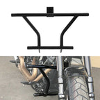 Matte Black Engine Guard Crash Bar for Harley Softail Deluxe Fat Bob (2018–2024)