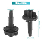 2pcs Radiator Mount Bracket for BMW 135i (2008–2009) No.F2GZ8A193A/6G918A194EB