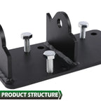 LS LSX Engine Swap Adapter Plate Mount Bracket Kit for Chevy (1973–1998)