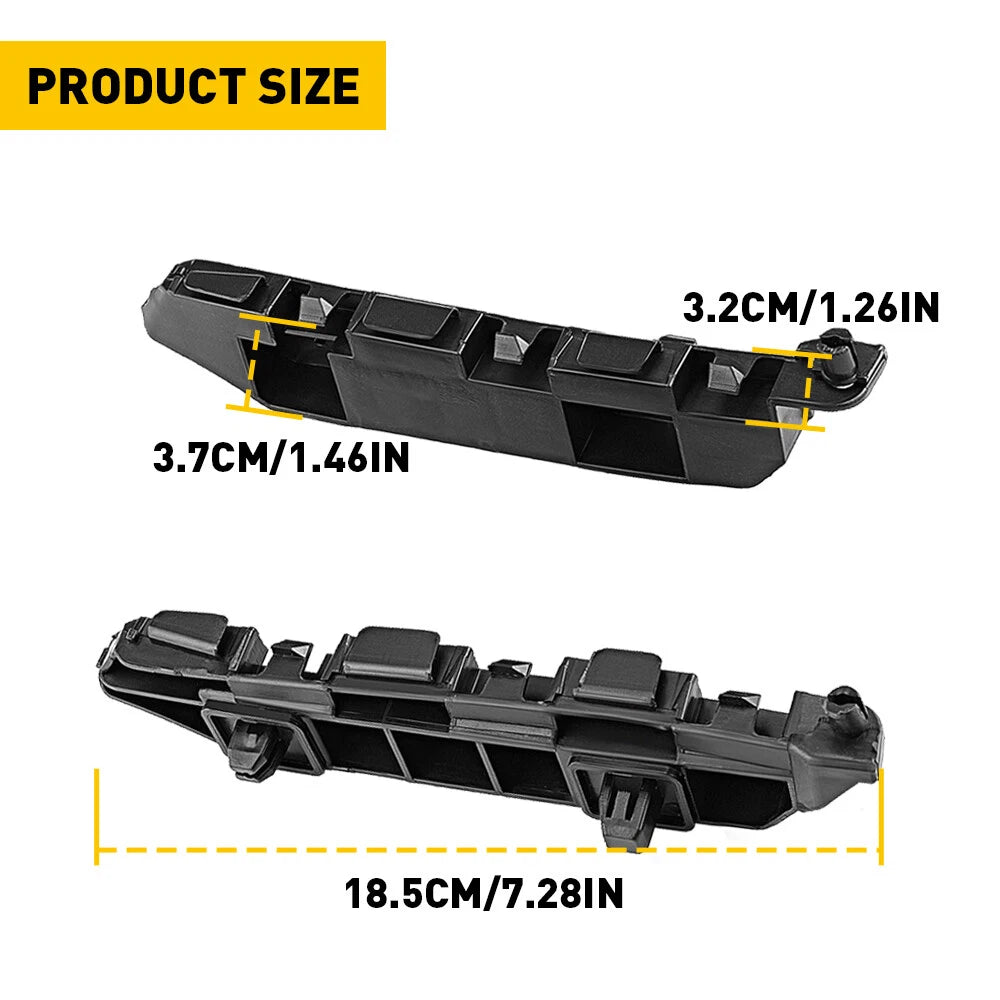 2X Headlight Bumper Bracket for Civic Sedan (2012-2015)