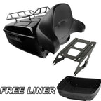 Trunk Backrest Mount Rack for Harley Touring Road King Glide (2014–Present)