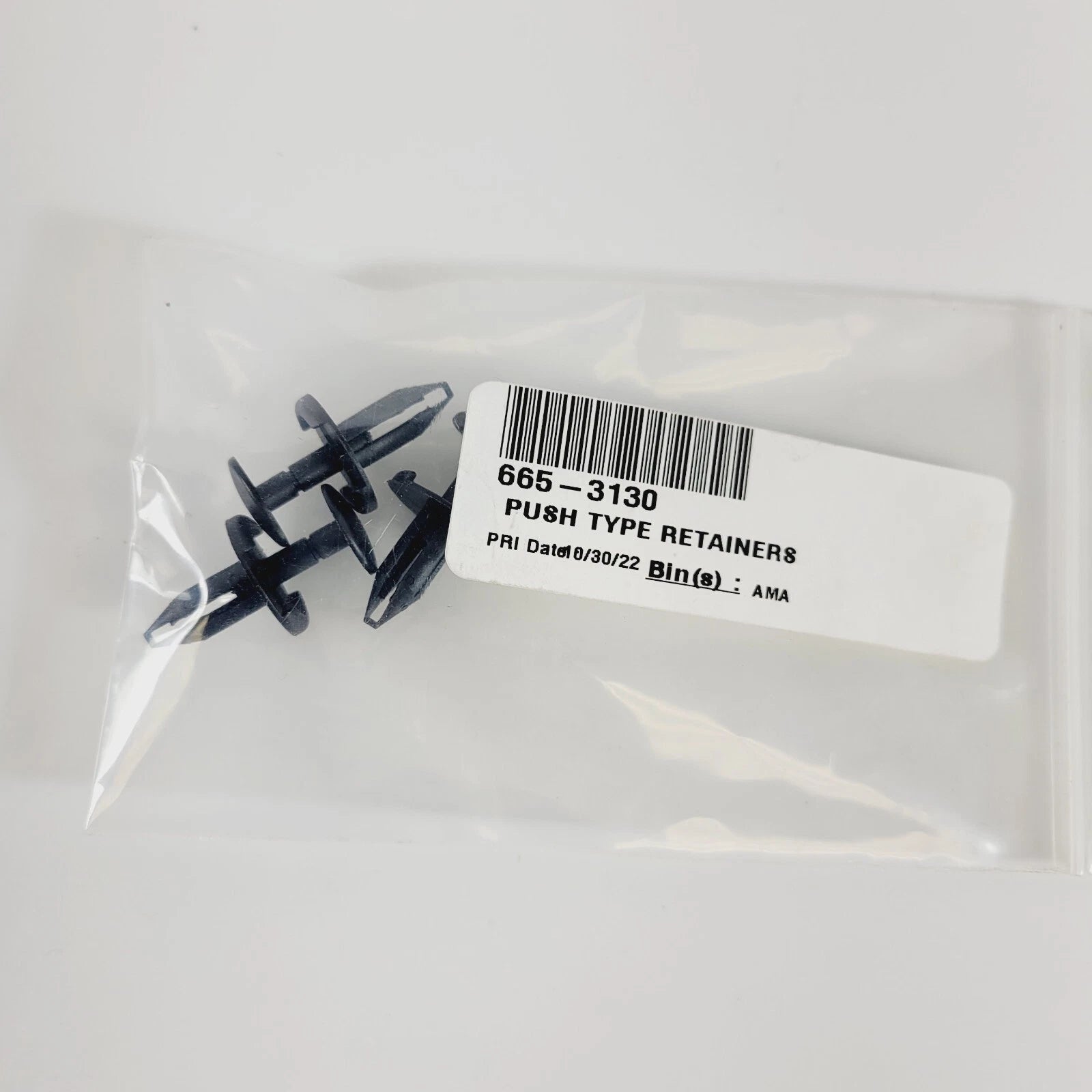 3 Fairing Push Type Retainers for Harley Davidson (665-3130)