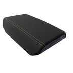 Console Lid Armrest Cover for Ford Bronco (2021–2024) Green Stitch