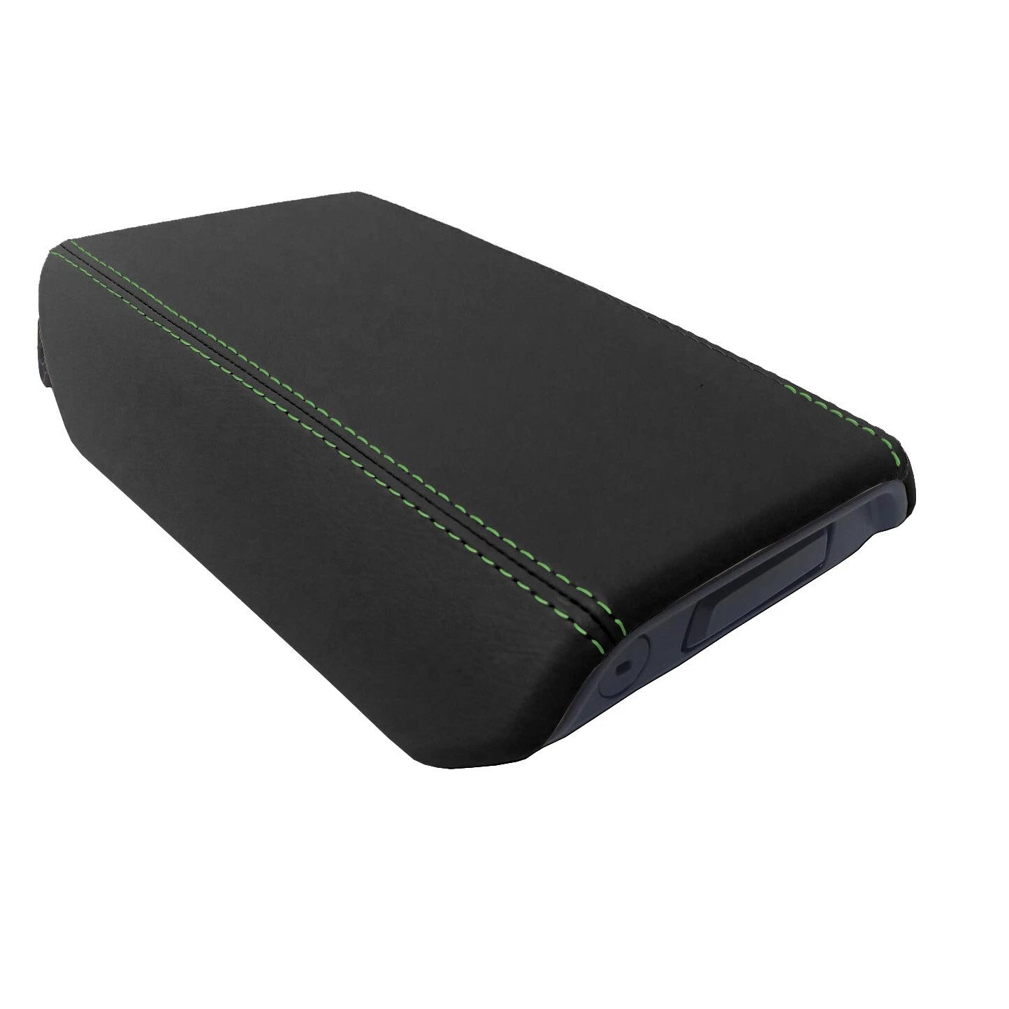 Console Lid Armrest Cover for Ford Bronco (2021–2024) Green Stitch