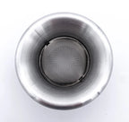 2 Barrel Carb Replacement Unpolished Aluminum Large Bug Horn for Holley (—)