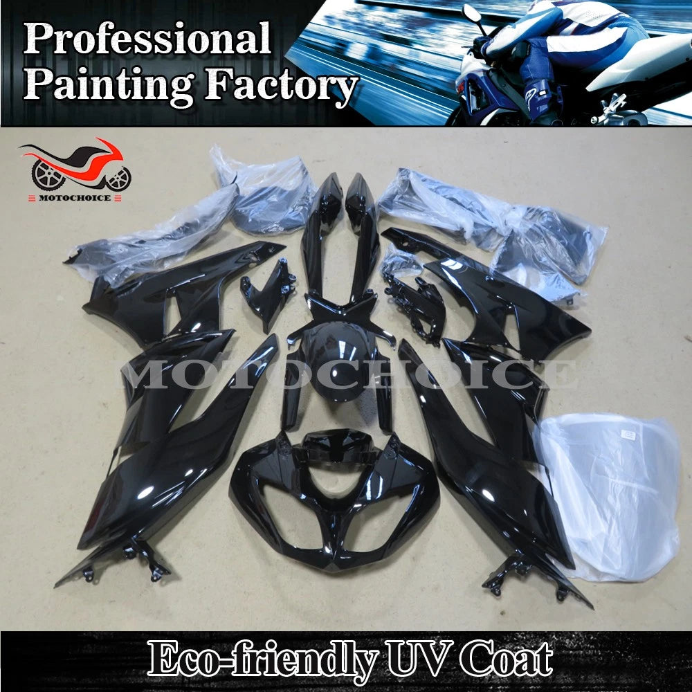 Fairing Kit for Kawasaki Ninja ZX6R ZX636 (2009–2012) ABS Glossy Black
