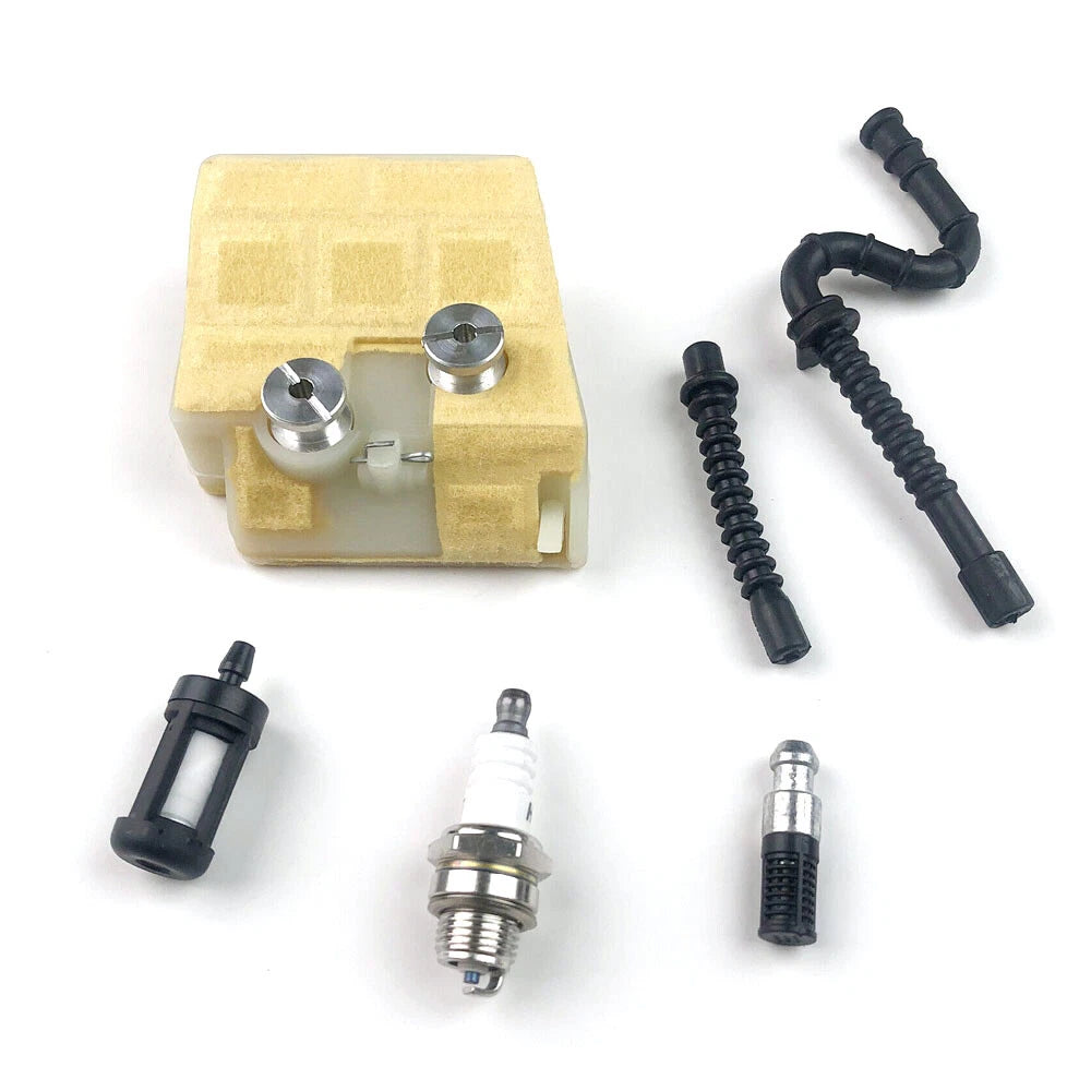 Air Fuel Filter Spark Plug Kit for Stihl MS240 MS260 (PRO) 1121 120 1612