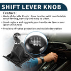 6 Speed Gear Shifter Knob with Cover for Volkswagen Amarok (2010–2016)