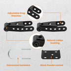 Rear Axle Relocators Lowering Flip Kit for Dodge Ram 1500 2WD (2002-2008)