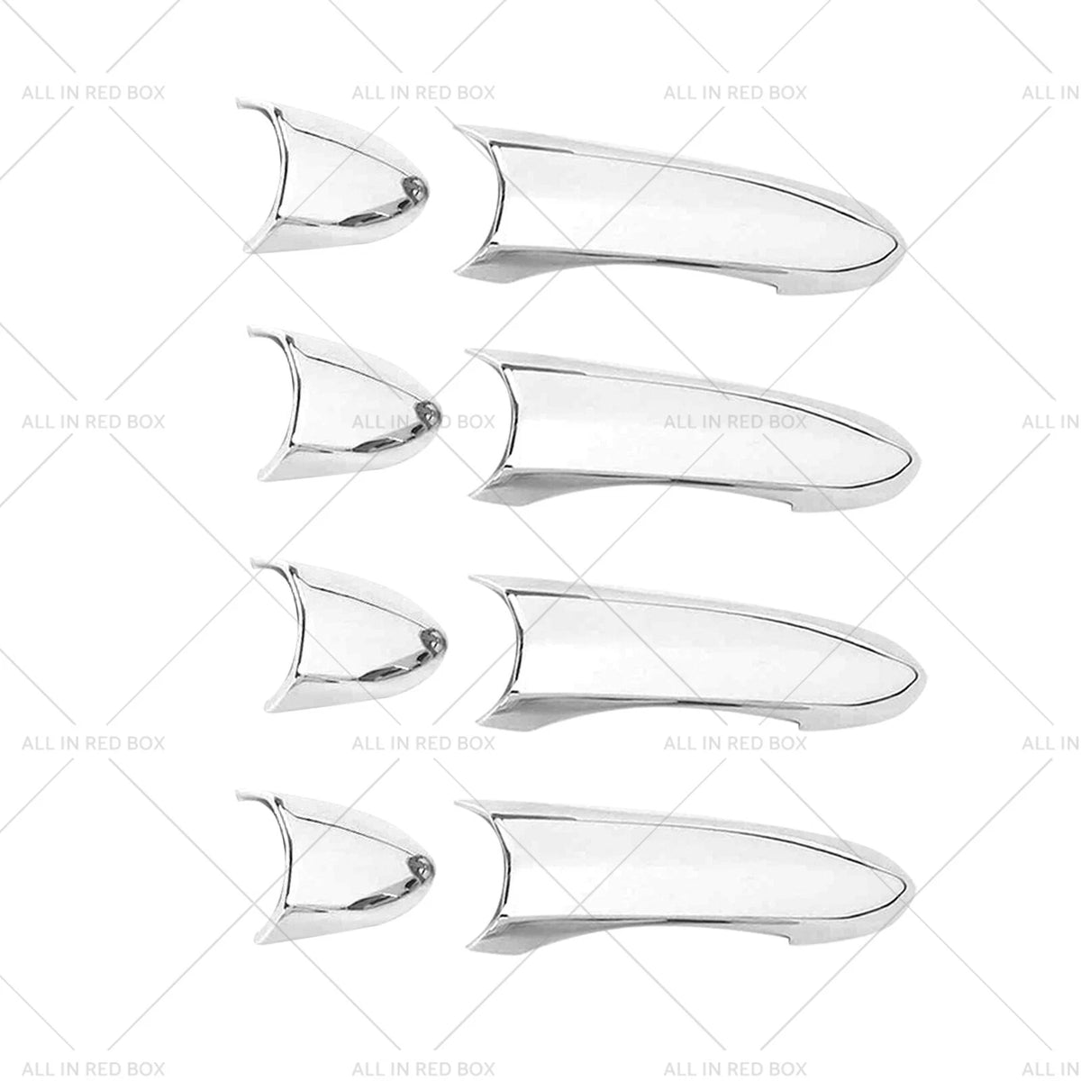 4X Chrome Handle Cover for Ford Territory (2004–2018)