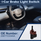 Brake Light Switch for Ford Fiesta (2001–2010) 2S6T7C534AA 1 pcs