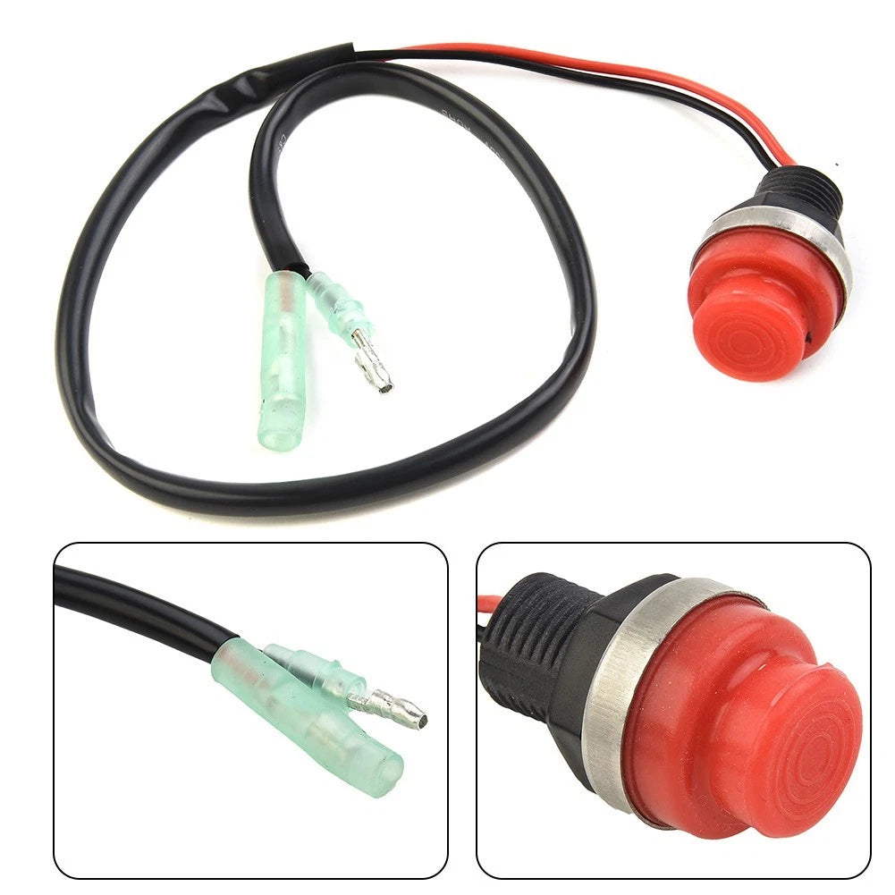 Boat Stop Switch Keyless Push Button for Marine Outboard