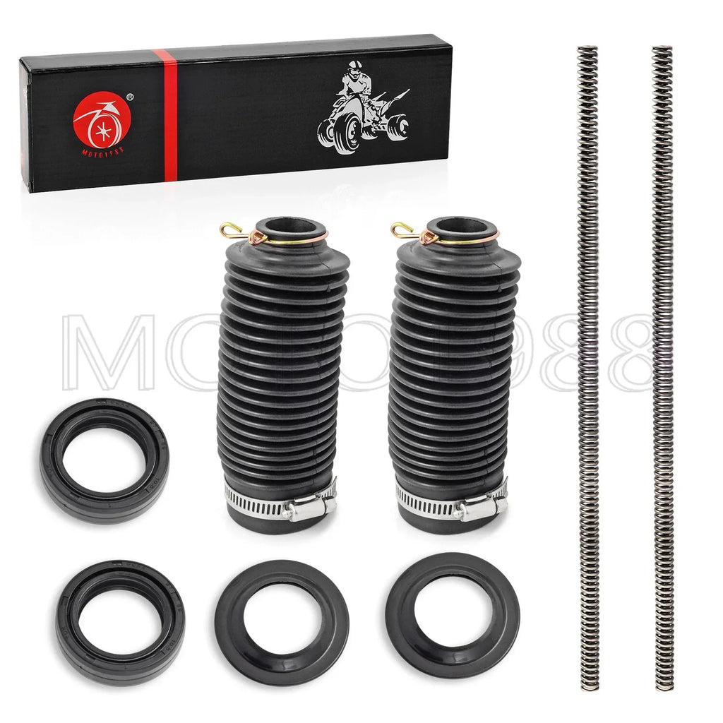 HD Fork Springs Fork Boot Dust Seals Assy for Honda XR100R CRF100F (1997–2016)