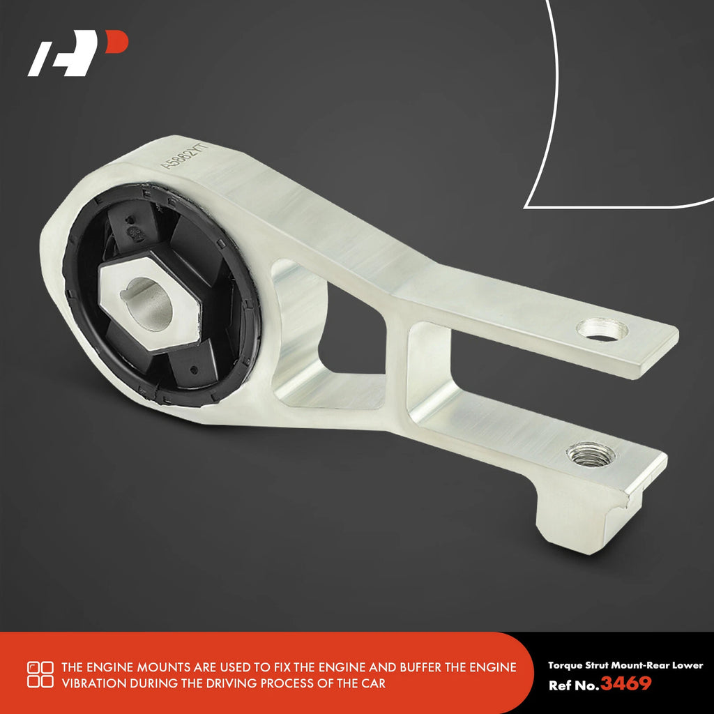2X Engine Motor & Torque Strut Mount for Jeep Renegade (2015-2017)