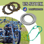 Clutch Friction Plates Kit & Gasket for Yamaha V-Star 1100 (1999–2009)