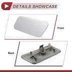 Front Left Washer Nozzle Cover Cap for Lexus LX570 (2016–2021) Silver Tone