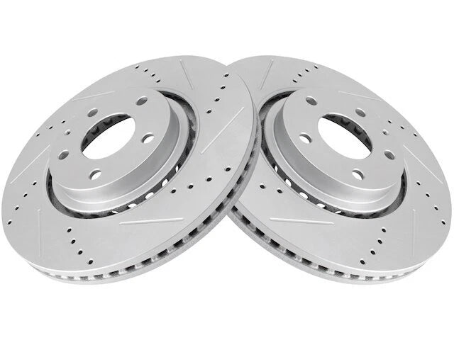 Set of 2 Front Brake Rotors for Mazda CX-9 (2016–2021) VC265XJ