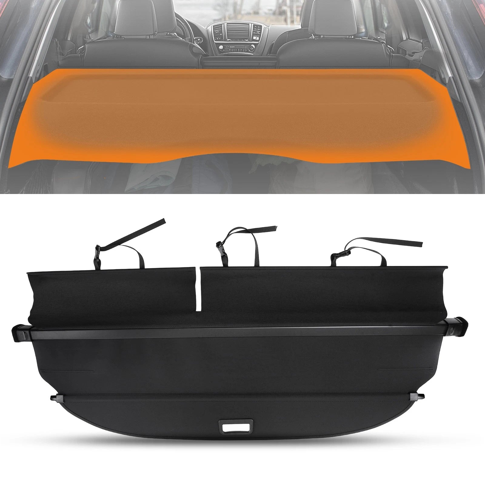 Trunk Shade Load Boot Cover for Toyota Venza (2009–2015)