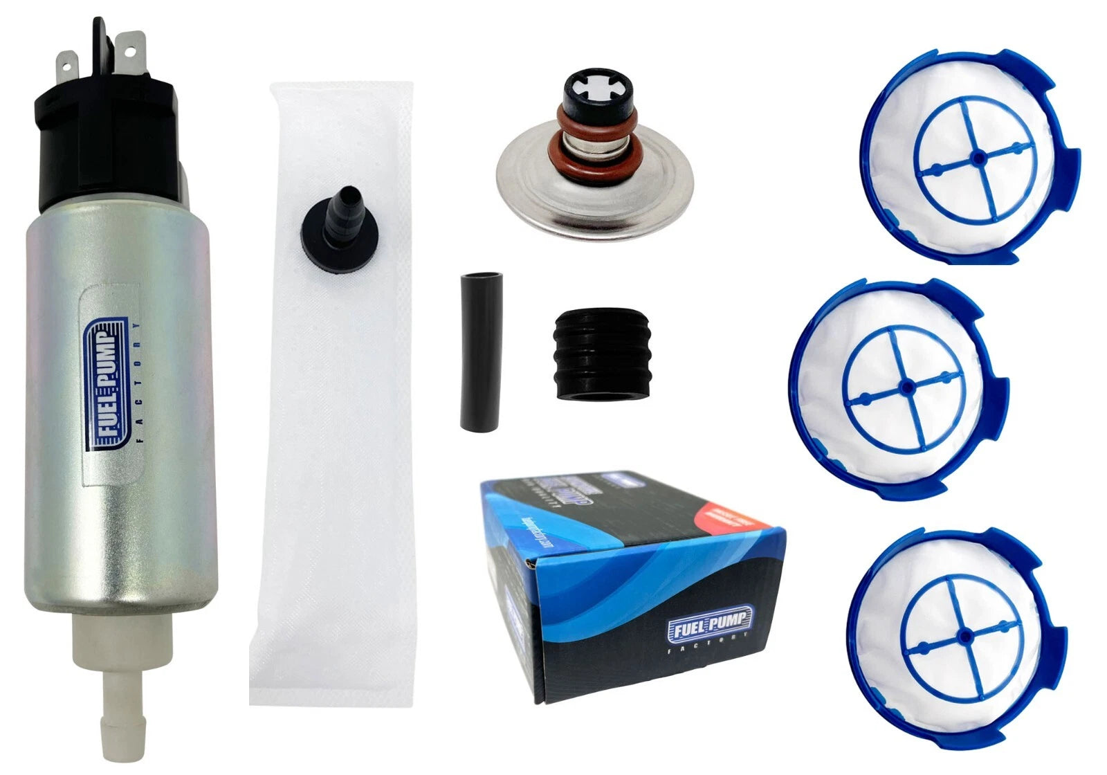 Fuel Pump + Regulator + Filter + Gasket for Arctic Cat ZR 6000/8000/9000 (2010–2019)