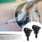 2X Windshield Washer Nozzle Hose Kit for Hyundai Kia (98630YY000)