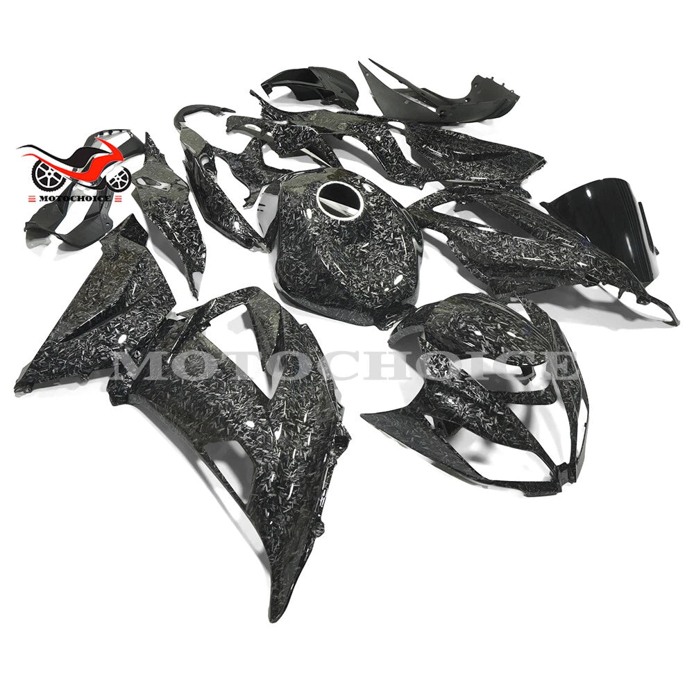 Forged Carbon Fiber Fairing Kit for Kawasaki Ninja ZX-6R (2013–2018)