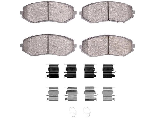 Front Brake Pad Set for Suzuki Grand Vitara (2006–2013) GX378NR