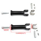 Footpeg Support Mount Clevis for Harley Softail (2018–2020) - Gloss Black