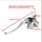 1" Handlebar Master Cylinder Brake Control Clutch Lever for Motorcycle