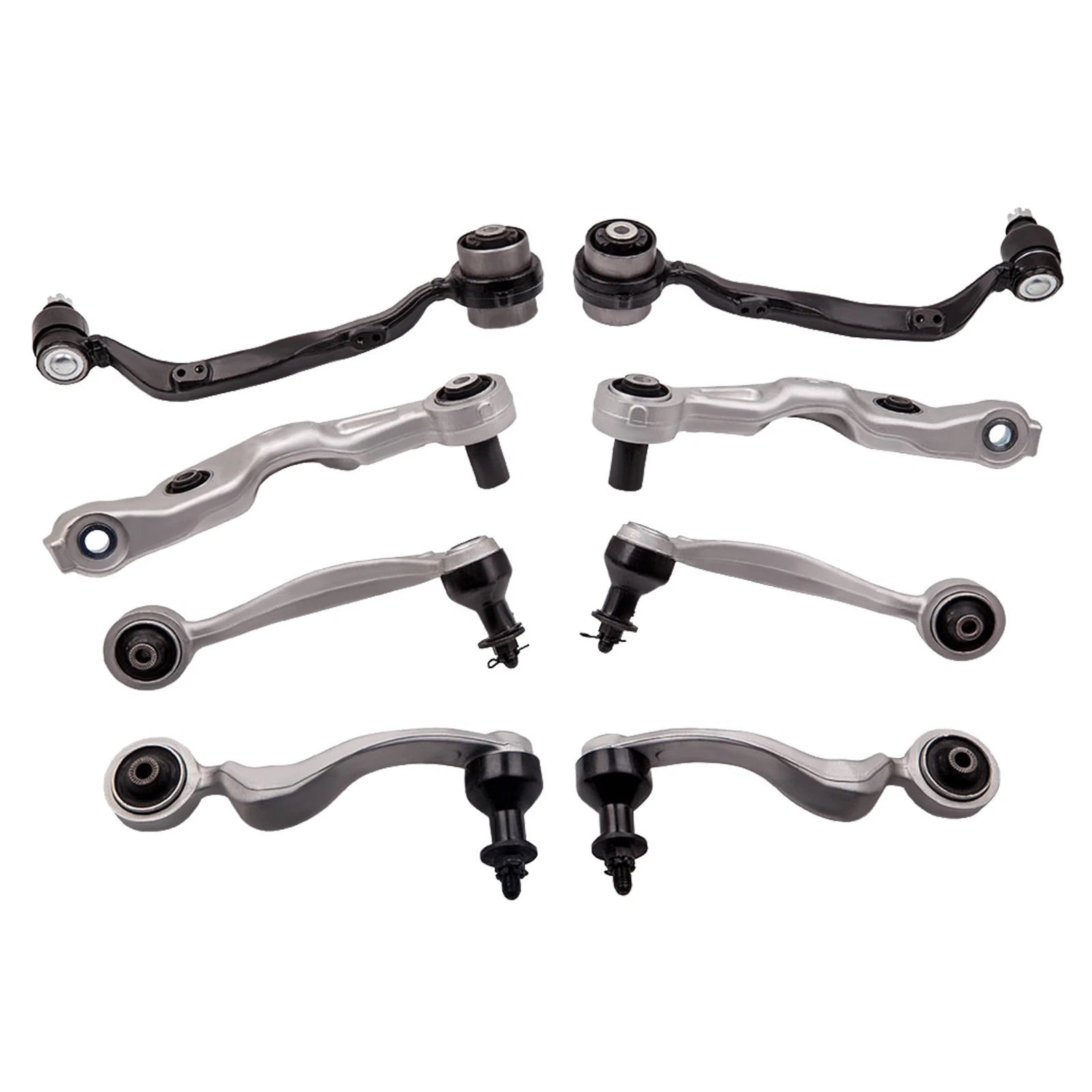 Set of 8 Control Arms for Lexus LS460 RWD (2007-2008)