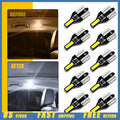 Set of 10 Mini T10 194 168 2SMD LED Interior Light Bulbs for Various Models
