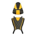 Seats for Yamaha YZF R3 (2015 - 2024) Black Yellow