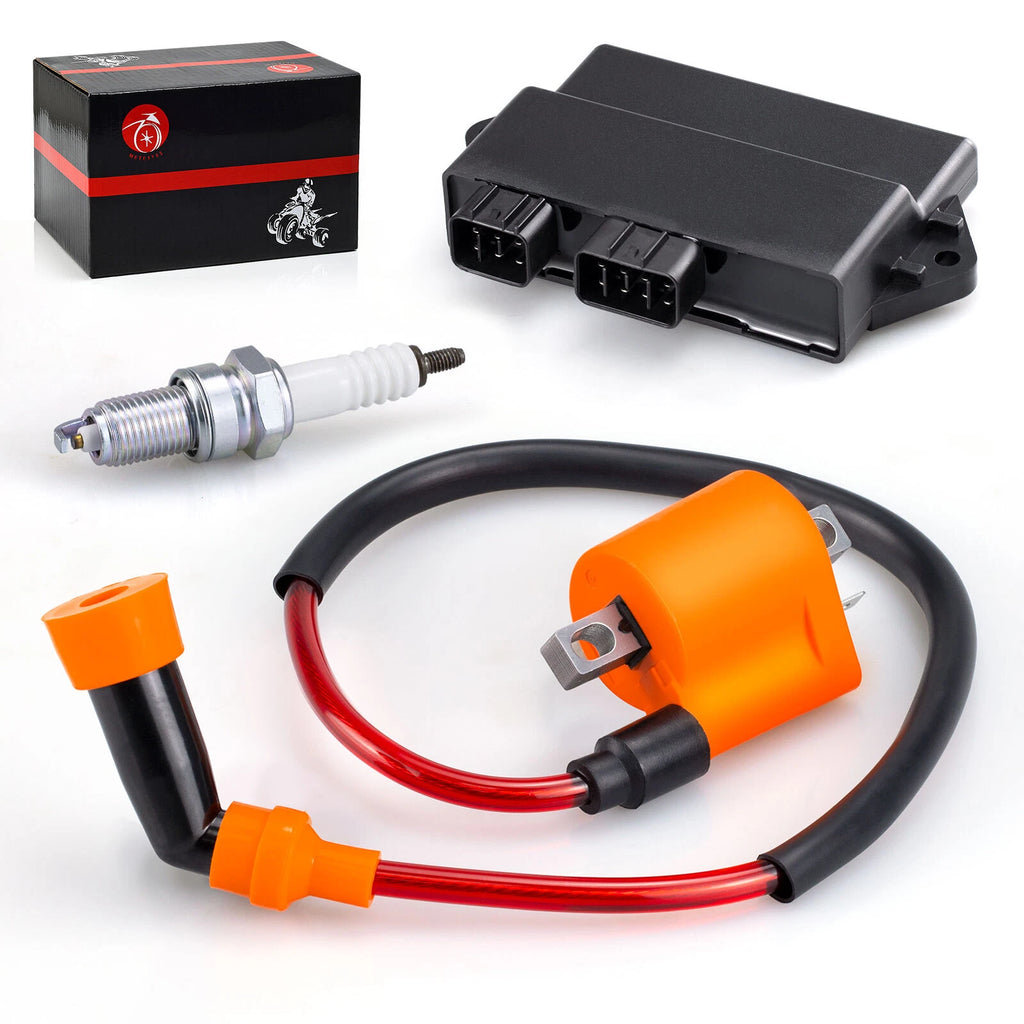 Ignition Coil CDI Spark Plug for Yamaha Warrior 350 YFM350X (1997–2001)
