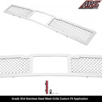 Stainless Chrome Mesh Grille Insert for Ford Ranger (2019-2023)