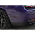 2pc Polished Stainless Steel 9x1.5" Side Fender Lettering for Dodge Challenger