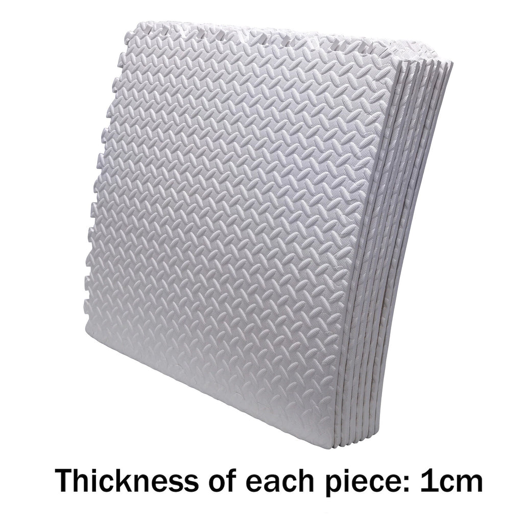 8PC EVA Foam Exercise Tiles for Gym Fitness Yoga Workout 24x24